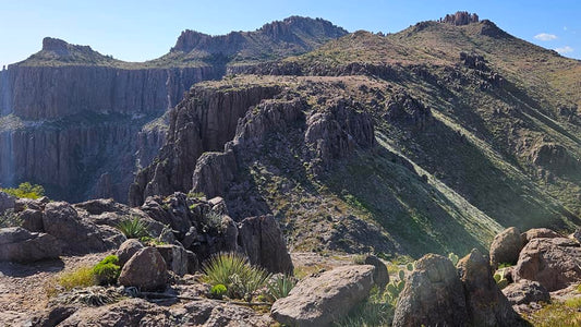 Epic mountain views along the Superstition Ridgeline Trail